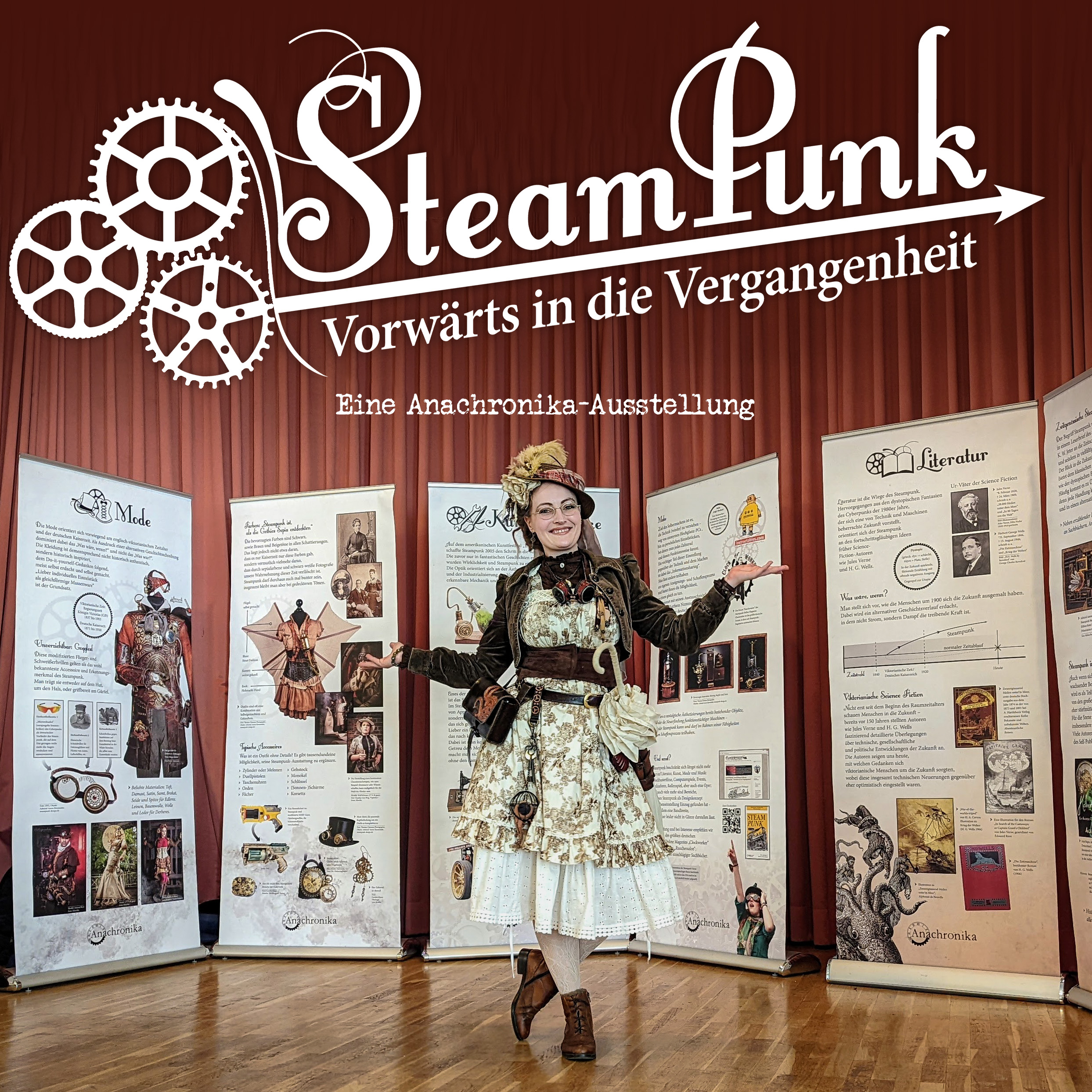 Blick in die Ausstellung "Steampunki" von Anachronika